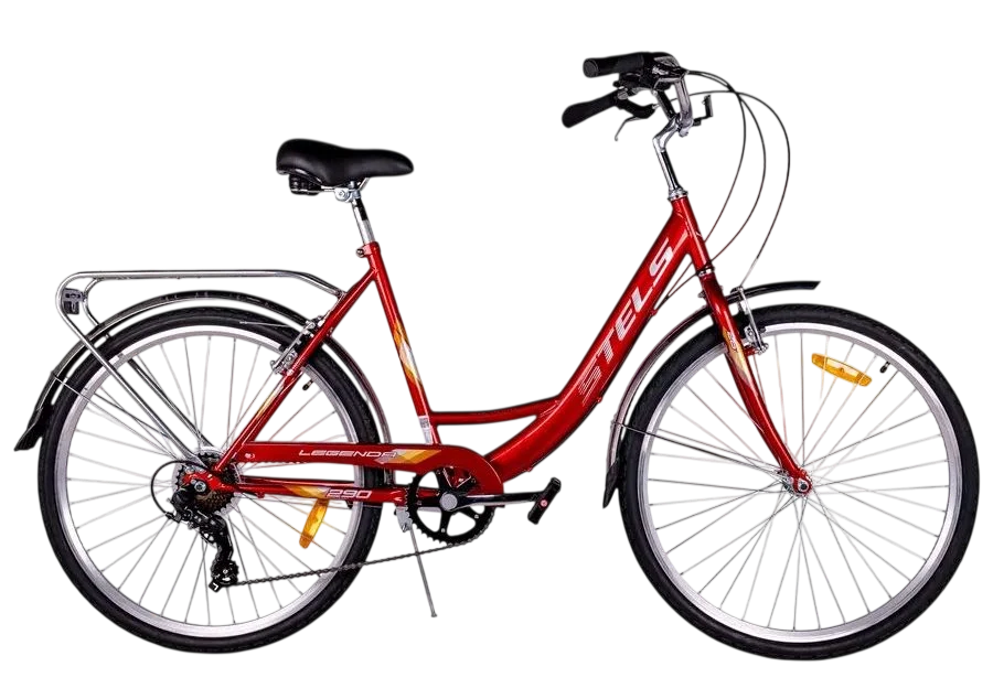 картинка Велосипед Stels Legenda 290 V 26'' (красный) | велосалон Драйв г. Липецк
