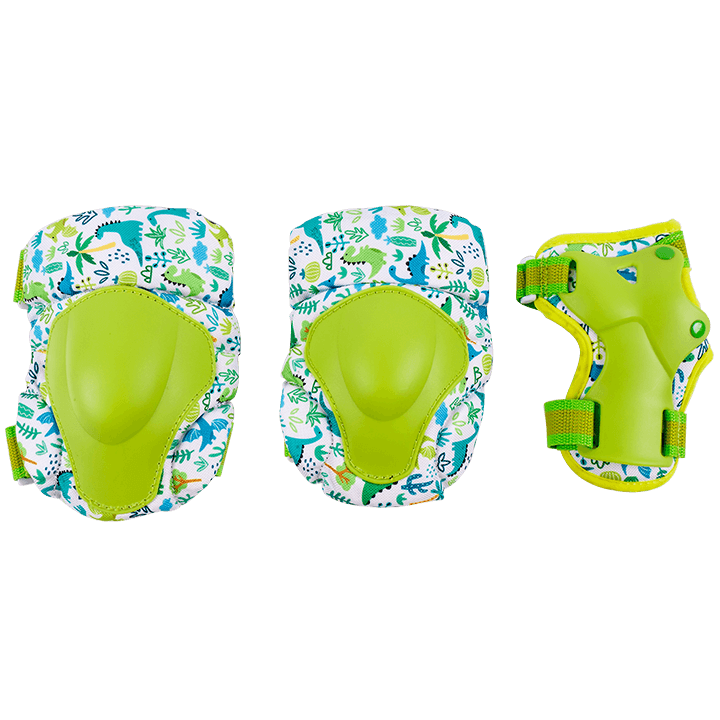 картинка Защита Tech Team Safe Fit Kids 1.0 (зеленый) | велосалон Драйв г. Липецк