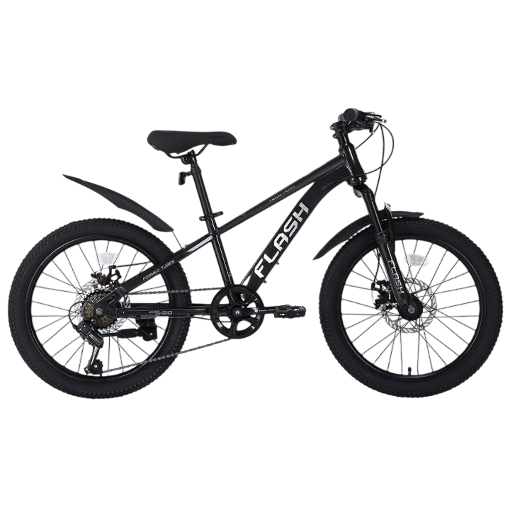 картинка Велосипед Tech Team Flash 22" (черный хамелеон) 2024 | велосалон Драйв г. Липецк